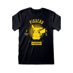 Pokemon T-Shirt Collegiate Pikachu XLarge