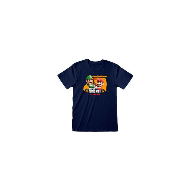 Super Mario Bros T-Shirt Plumbing Fashion
