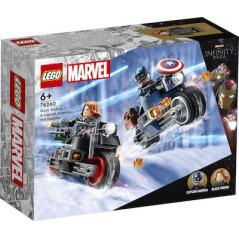 LEGO Marvel: Black Widow & Captain America Motorcycles