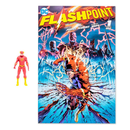 DC Page Punchers Action Figure The Flash (Flashpoint) 8 cm