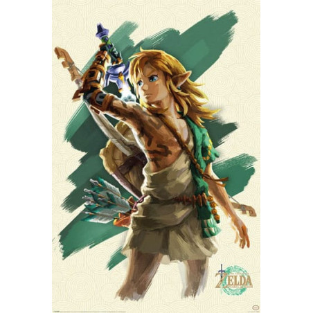 The Legend of Zelda Tears of the Kingdom Poster Pack Link Unleashed 61 x 91 cm