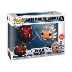 Funko Pop! 2-Pack Disney: Star Wars Clone Wars - Darth Maul vs. Ahsoka (Gamestop Exclusive)