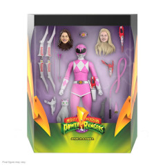 Mighty Morphin Power Rangers Ultimates Action Figure Pink Ranger
