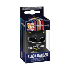 Funko Pocket Pop! Power Rangers - Black Ranger Vinyl Figure Keychain