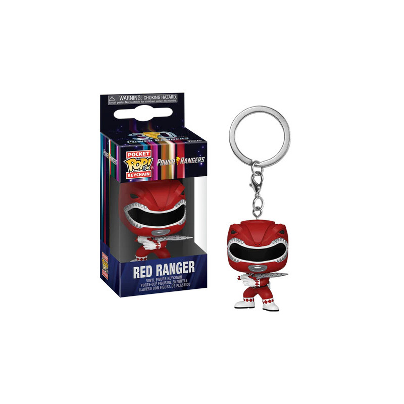 Funko Pocket Pop! Keychain Movies: Power Rangers - Red Ranger