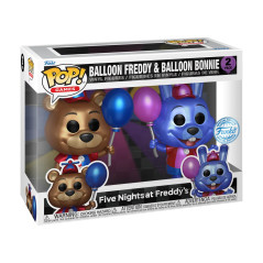 Funko Pop! Games: Five Nights at Freddy's - Balloon Freddy & Balloon Bonnie Special Edition