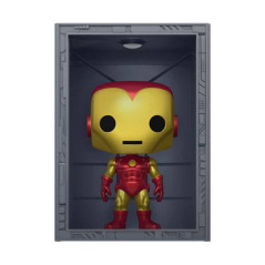 Marvel POP! Deluxe Vinyl Figure Hall of Armor Iron Man Model 4 PX Exclusive