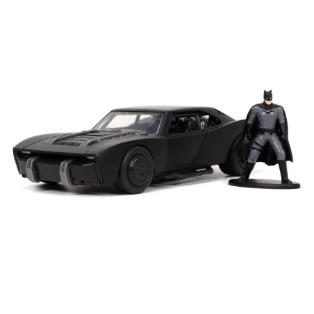 Batman 2022 Hollywood Rides Diecast Model 1/32 2022 Batmobile with Figure