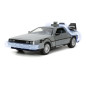 Back to the Future Hollywood Rides Diecast Model 1/24 Back to the Future 1 Time Machine