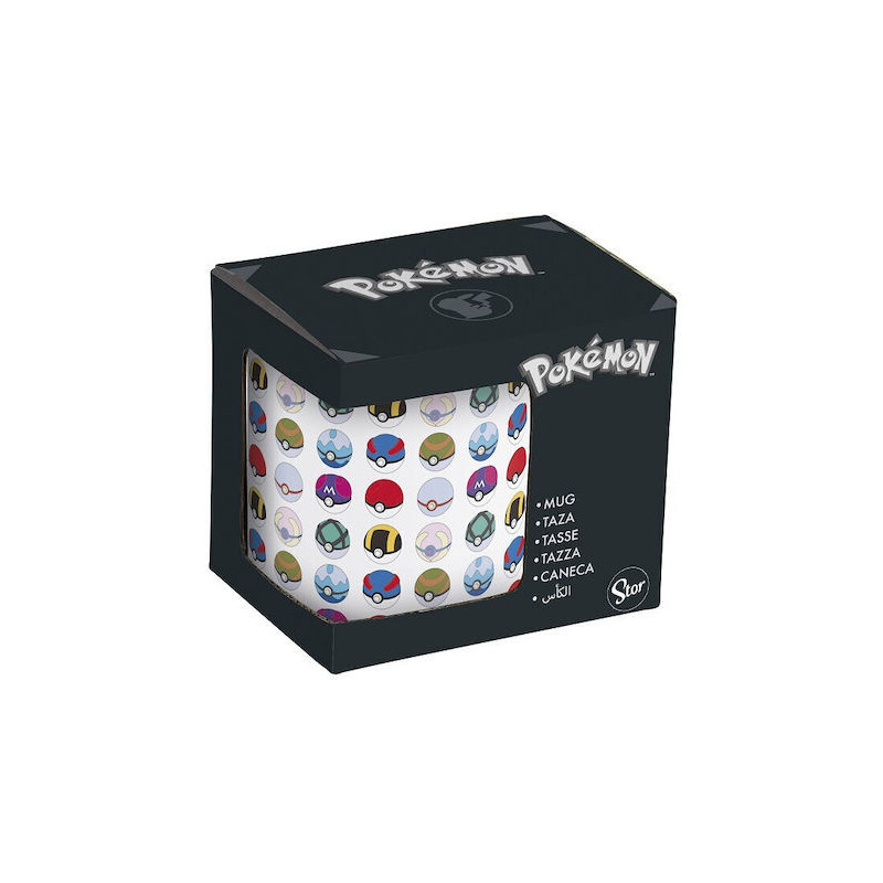 Stor Pokemon - All Pokeballs Ever Ceramic Mug in Gift Box (325ml)