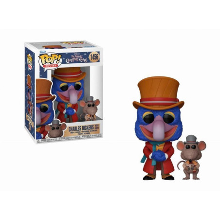 Funko Pop! Movies: The Muppet Christmas Carol - Charles Dickens With Rizzo 1456