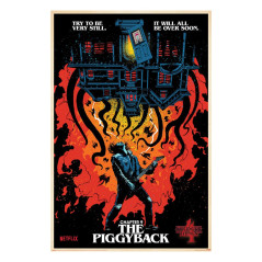 Stranger Things 4 Poster Pack Chapter 9 The Piggback
