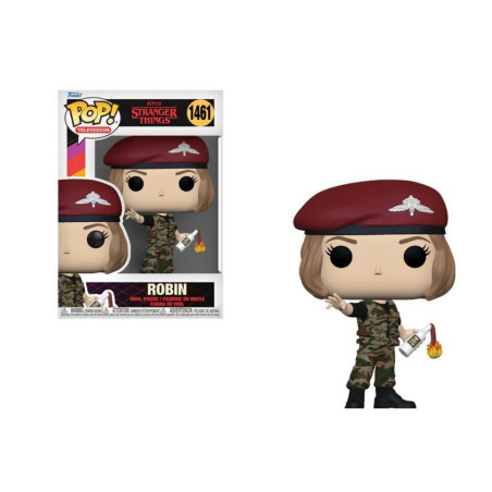 Funko Pop! Television: Stranger Things - Hunter Robin (with Cocktail) 1461 Vinyl Figure