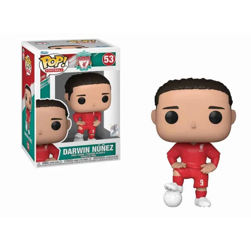 Funko Pop! Football: Liverpool FC - Darwin Nunez 53