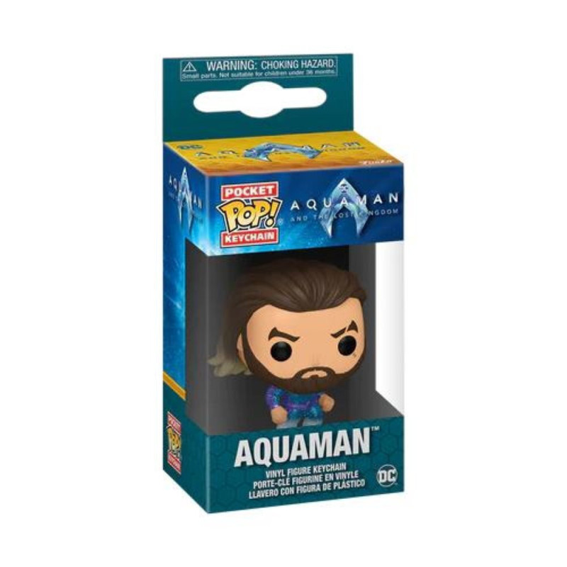 Funko Pocket Pop! DC: Aquaman and the Lost Kingdom - Aquaman Vinyl Figure Keychain