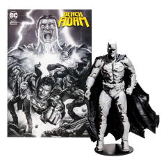 DC Direct Action Figure Black Adam Batman Line Art Variant (Gold Label) (SDCC)