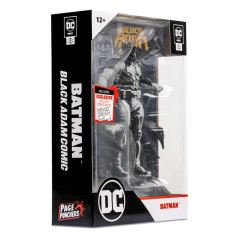 DC Direct Action Figure Black Adam Batman Line Art Variant (Gold Label) (SDCC)