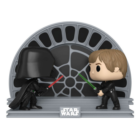 Star Wars Return of the Jedi 40th Anniversary POP Moment! 2-Pack Luke vs Vader