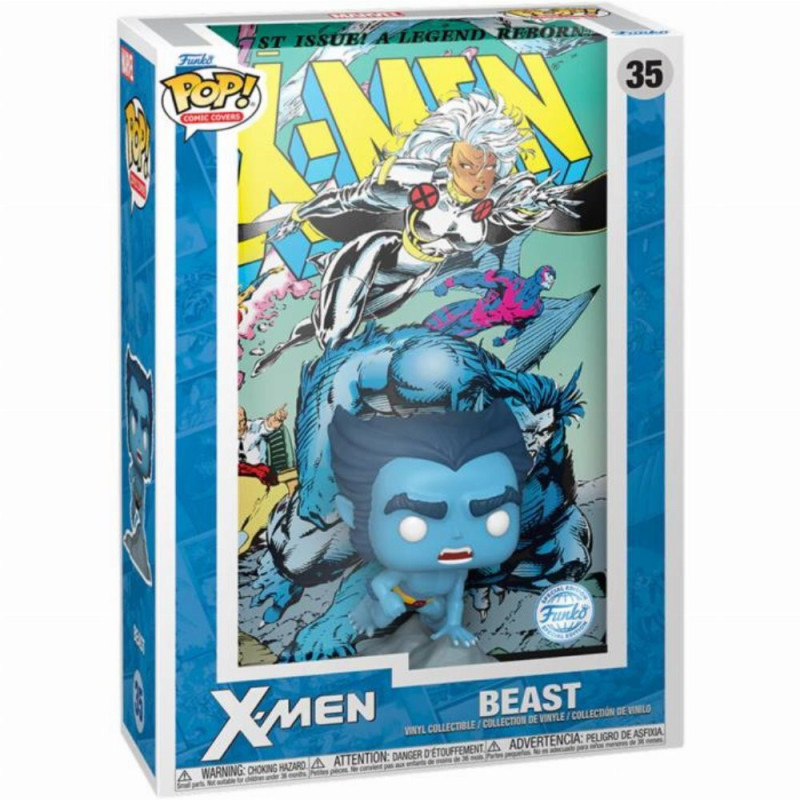 Funko Pop! Comic Covers Marvel: X-Men - Beast (Special Edition) 35 Vinyl Figure