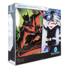 DC Collector Action Figure Pack of 2 Batman Beyond Vs Justice Lord Superman