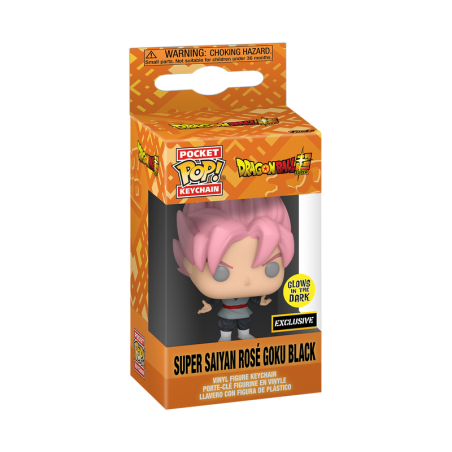 Funko Pocket Pop! Dragon Ball Super: Super Saiyan Rose Goku Black (Glow)