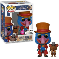Funko POP! Disney: The Muppet Christmas Carol Charles Dickens with Rizzo 1456