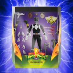 Mighty Morphin Power Rangers Ultimates Action Figure Black Ranger 18 cm