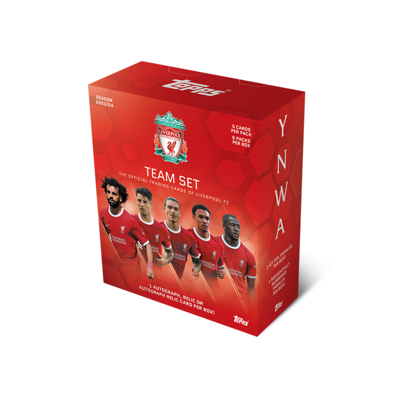 Topps Liverpool Official Team Set 23-24