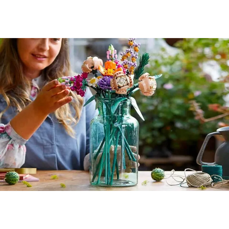 Lego Creator Expert: Flower Bouquet Artificial Flowers