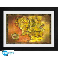 LORD OF THE RINGS - Framed print "Middle Earth"