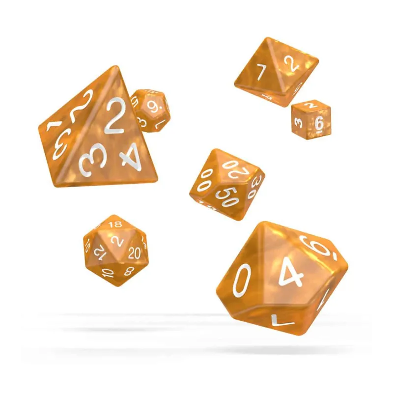 ΖΑΡΙΑ - Oakie Doakie Dice RPG Set Marble - Διάφορα χρώματα