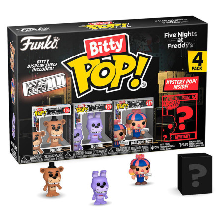 Funko Bitty Pop! 4-Pack: Five Nights at Freddy's - Freddy Vinyl Figures