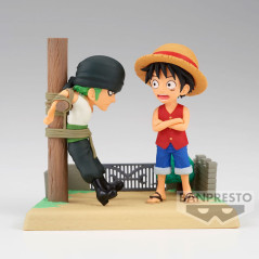 Banpresto WCF - Log Stories: One Piece - Luffy & Zoro Statue (7cm)