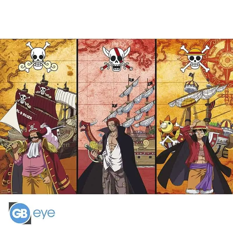 One Piece - Poster Maxi - Captains & Boats