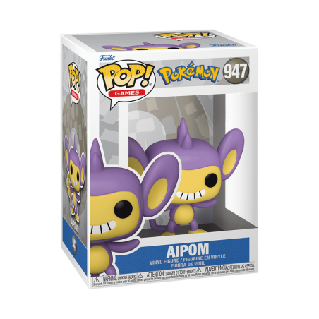 Funko Pop Games: Pokemon Aipom Capumain Griffel (947)