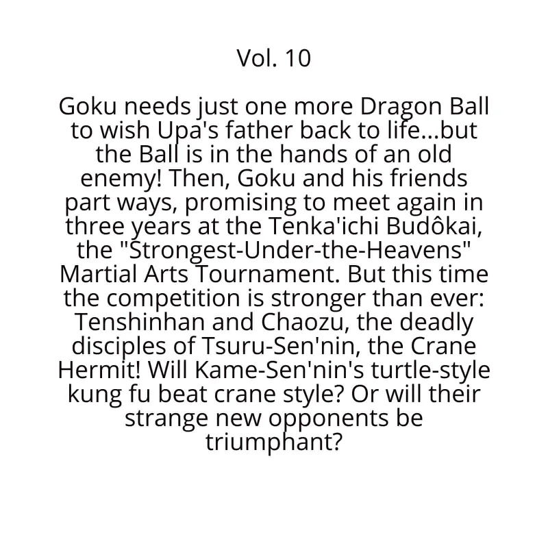 Dragon Ball - Manga - Αγγλικοί Τόμοι