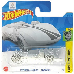 Hot Wheels Experimotors - Αυτοκινητάκι - Braille Racer Twin Mill