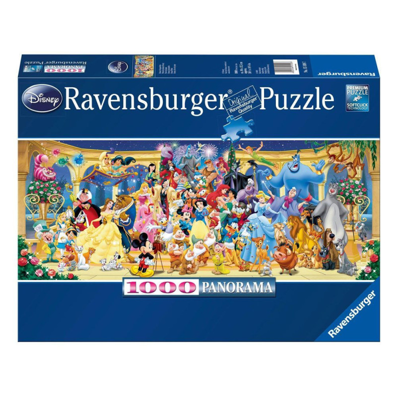 Disney Panorama Jigsaw Puzzle Group Photo