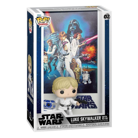 Funko Pop! Movie Posters: Star Wars - Luke Skywalker with R2-D2