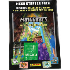 Panini Minecraft Create Explore Survive Starter Pack