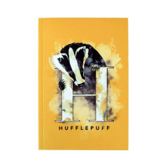 Soft cover notebook - Hufflepuff