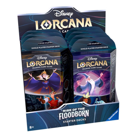 Disney Lorcana - TCG - Rise of the Floodborn - Starter Decks Display
