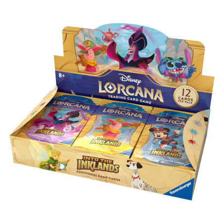 Disney Lorcana - TCG - Into the Inklands - Booster Display (English Edition)