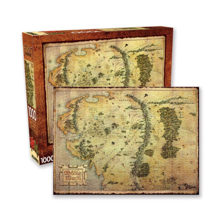 Puzzle: The Hobbit - Map