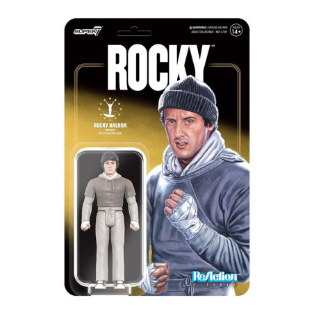Rocky ReAction Action Figure Rocky Balbloa Workout 10 cm
