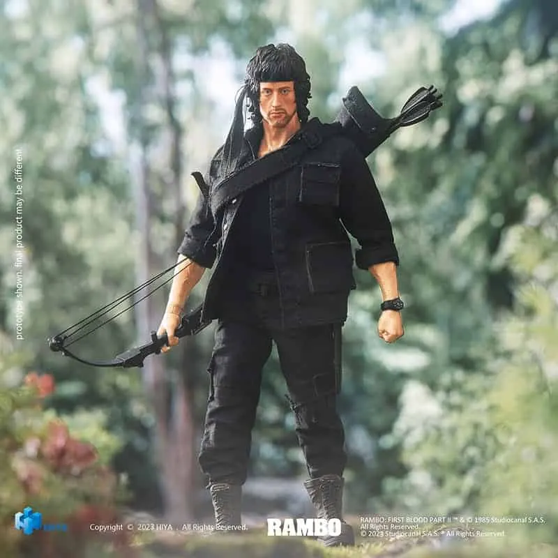 First Blood II Exquisite Super Series Actionfigur 1/12 First Blood II John Rambo 16 cm