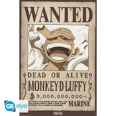 ONE PIECE - Poster - Wanted Luffy Wano