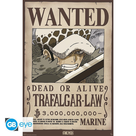ONE PIECE - Poster - Wanted Law Wano