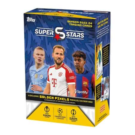 UEFA Champions League Super Stars 2023/24 Trading Cards Value Box