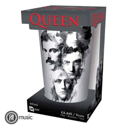 QUEEN - Large Glass - Faces